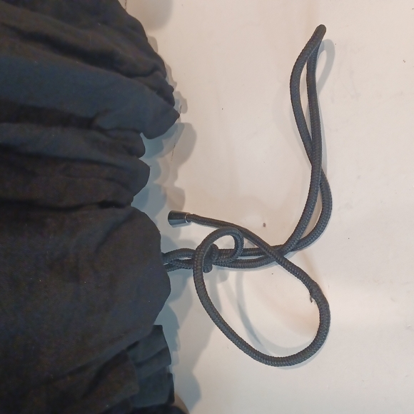 NWT Free People Oversized Color Block Teal Black 1/4 Zip Pullover Jacket - Picture 5 of 6